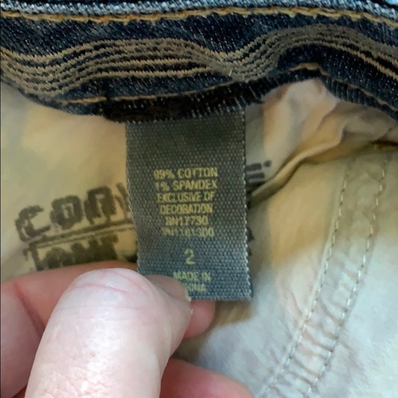 Converse One Star Jeans Size 2 Very soft!! - Picture 6 of 8